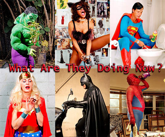 那些超級英雄們私底下不為人知的生活…