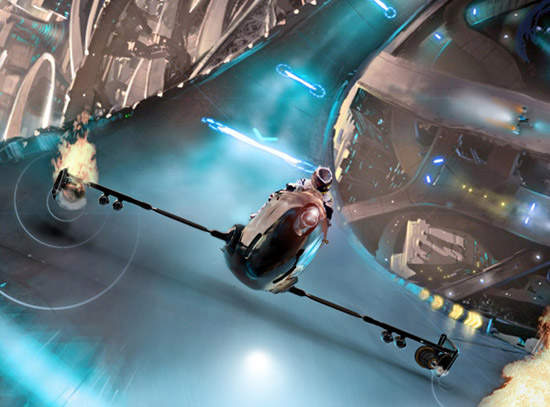 神鬼戰士的坐騎:22世紀的飛行工具 神鬼戰士的坐騎:22世紀的飛行工具