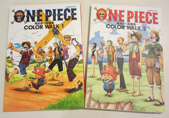 海賊王 懷舊的1&2畫冊開箱 海賊王 懷舊的1&2畫冊開箱