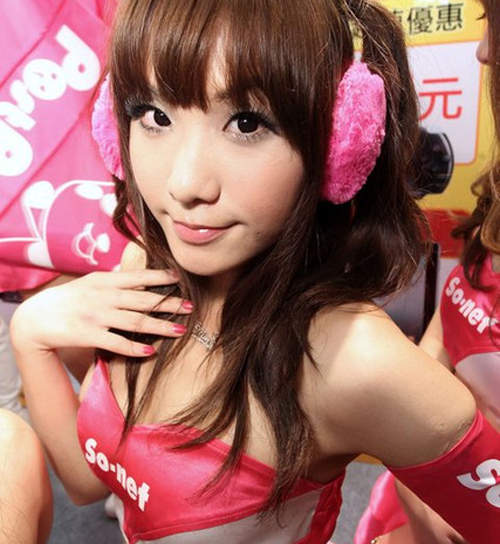 展場女神 倪于婷(寵小兒) 今年網友最愛的展場SG