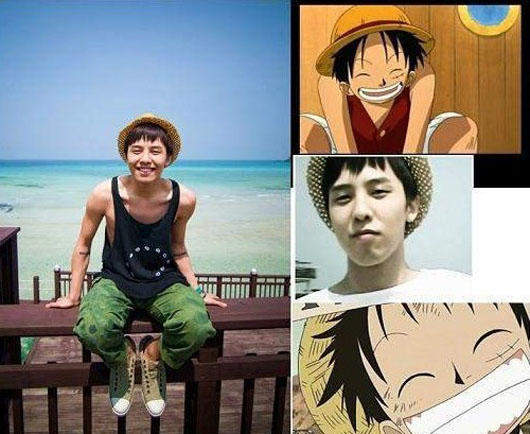 海賊王(航海王)韓國藝人版 真人對照總整理