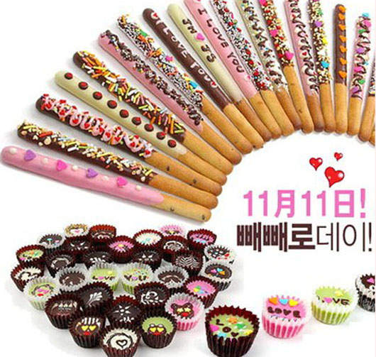 11月11日Pepero Day❤ 韓國傳達愛情的好節日 11月11日Pepero Day❤ 韓國傳達愛情的好節日