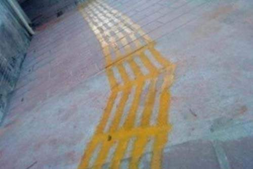 令人大開眼界的導盲道 令人大開眼界的導盲道