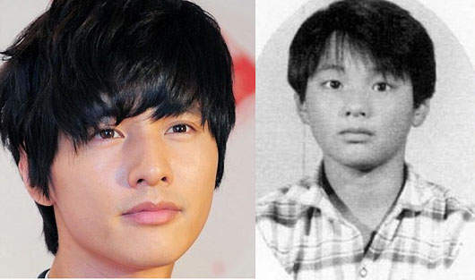 韓明星小時候 對比照(男生篇) 韓明星小時候 對比照(男生篇)