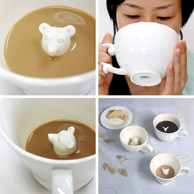 咖啡杯也驚喜~杯底的秘密