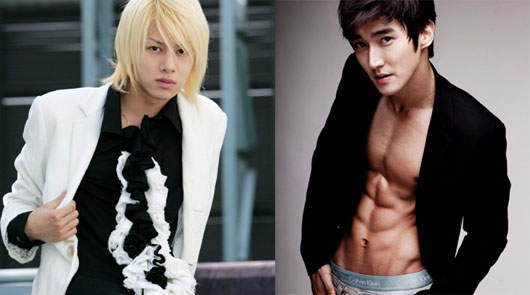 SJ成員始源、希澈女朋友照片大公開?! SJ成員始源、希澈女朋友照片大公開?!