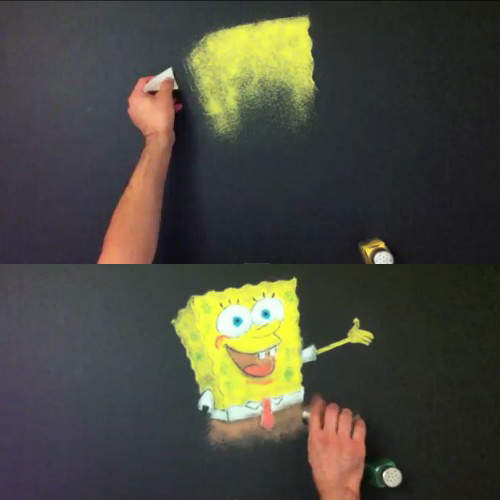 廚房裡的鹽巴也可以拿來作畫!但要小心被馬麻罵喔~ 廚房裡的鹽巴也可以拿來作畫!但要小心被馬麻罵喔~