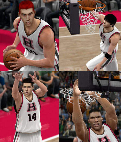 經典重現灌籃高手最後一戰 湘北VS山王