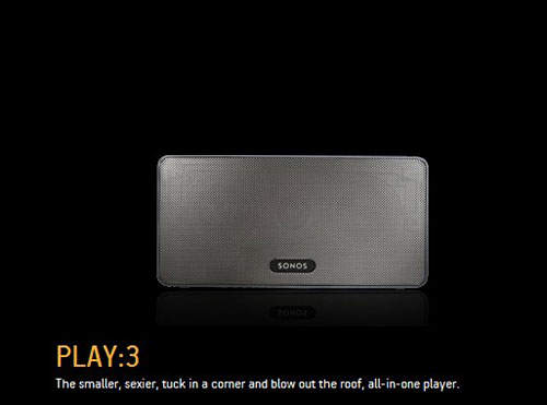 Sonos Play:3 全新多功能無線喇叭 假日在家享受音樂的最好良伴 Sonos Play:3 全新多功能無線喇叭 假日在家享受音樂的最好良伴