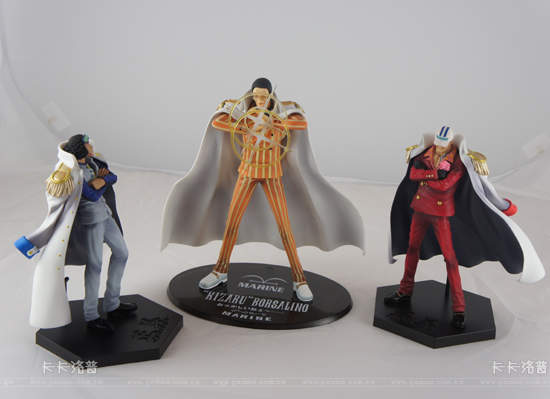 海賊王 海軍本部三上將 開箱啦(ﾟ∀ﾟ)/