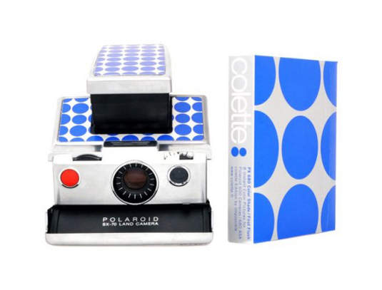 寶麗來拍立得SX-70 藍白波點復刻版～現量推出！
