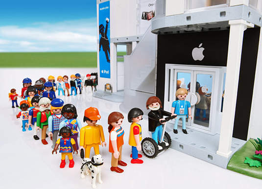 摩比人也開起蘋果店!《 PLAYMOBIL Apple Store 》 摩比人也開起蘋果店!《 PLAYMOBIL Apple Store 》