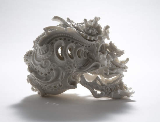 華麗麗白瓷骷髏 放在家點燈超有fu 華麗麗白瓷骷髏 放在家點燈超有fu