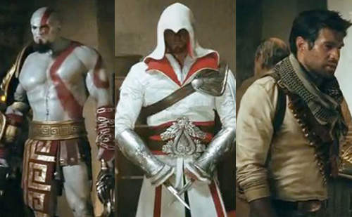 PS3遊戲明星大集合 首波廣告是在暗示... PS3遊戲明星大集合 首波廣告是在暗示...