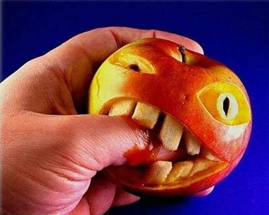 被人們亂搞的水果們！！！