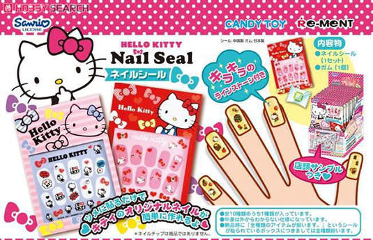 甜美可愛的《Hello Kitty 指甲貼》~♥ 甜美可愛的《Hello Kitty 指甲貼》~♥