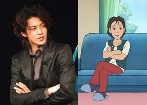 小栗旬 替哆啦A夢裡的《甘栗旬》配音 小栗旬 替哆啦A夢裡的《甘栗旬》配音