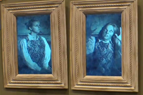 當畫裡的女孩突然失控想要衝出畫框...... 當畫裡的女孩突然失控想要衝出畫框......