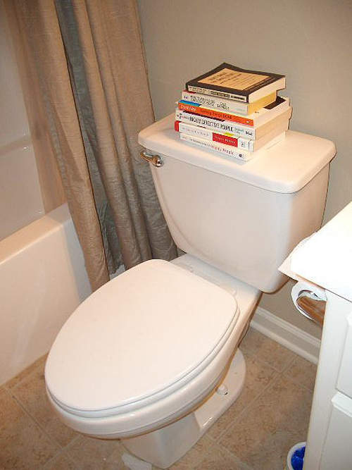 上廁所看書！？這是一定要的