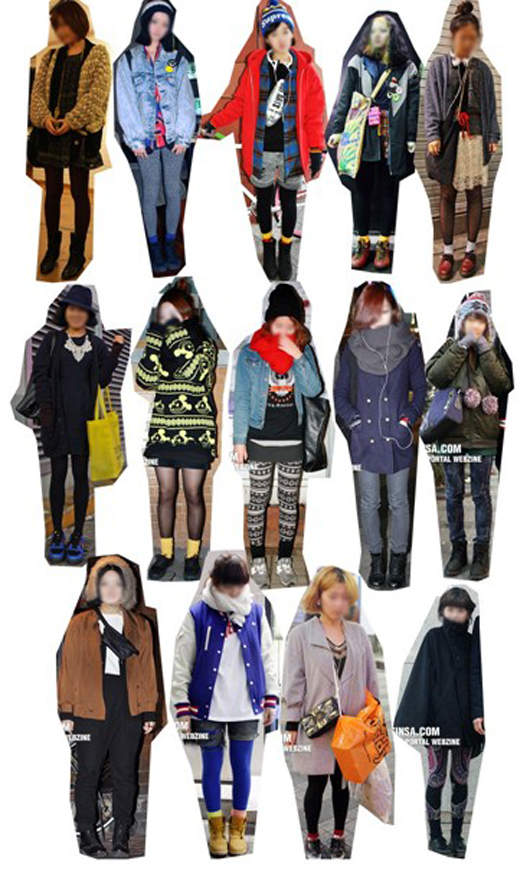 首爾路上有型人！！！