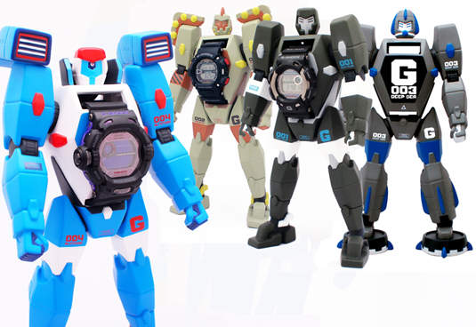 G-Shock x adFunture = G-Shock變形金剛潮流錶