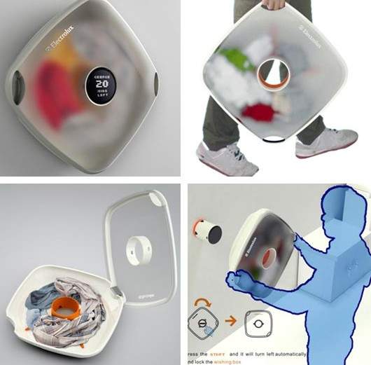 一級棒可隨身攜帶的小型洗衣機 