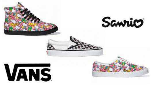 Hello Kitty x VANS 引領街頭新風暴 Hello Kitty x VANS 引領街頭新風暴