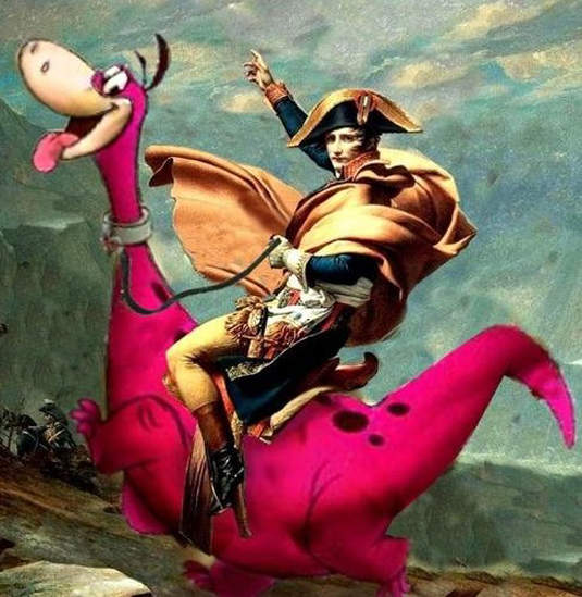 卡通人物也入世界名畫?! 卡通人物也入世界名畫?!