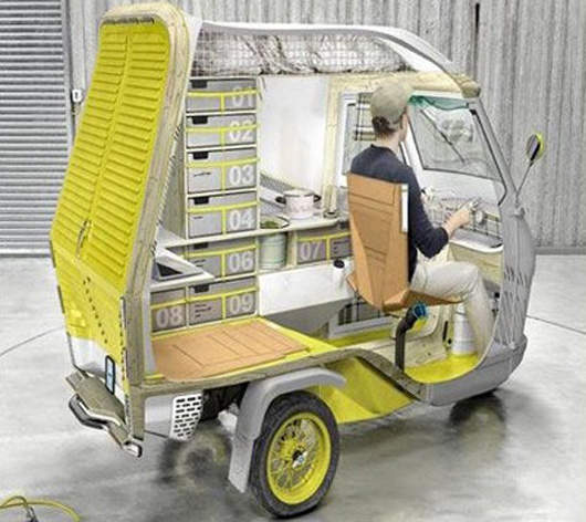 未來式三輪露營腳踏車！！