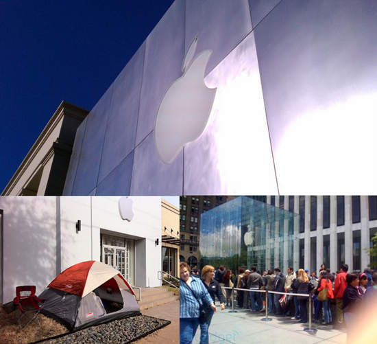 排隊排隊排隊~iPad2開賣囉 排隊排隊排隊~iPad2開賣囉