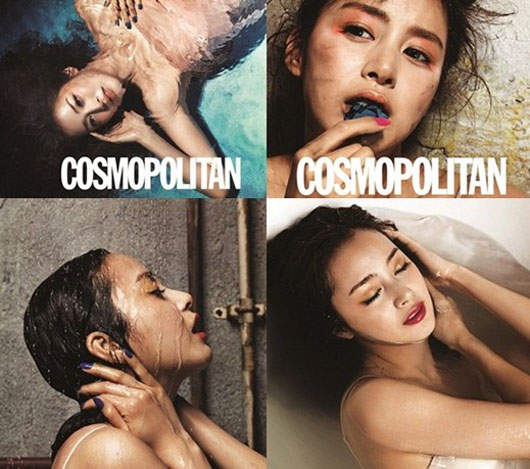 《金泰熙》拍了性感海報 180度大轉變