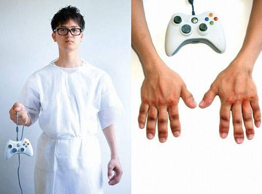 警告:玩遊戲中毒太深 可能會____ 警告:玩遊戲中毒太深 可能會____