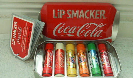 碳酸飲料口味護唇膏　香甜可口啊