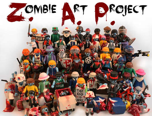 ～咚咚～殭屍風的萬聖節摩比人