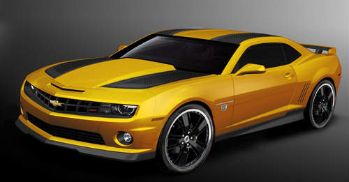 全球最紅的美國車Chevrolet Camaro Bumblebee變形金剛特仕板
