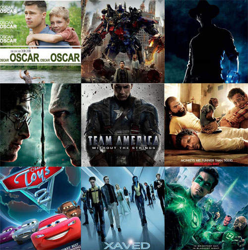 2011年夏季必看強片 電影預告+海報  2011年夏季必看強片 電影預告+海報