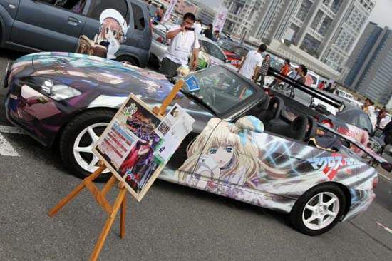 我的痛車哪有這麼萌え？德島、台場痛車大展