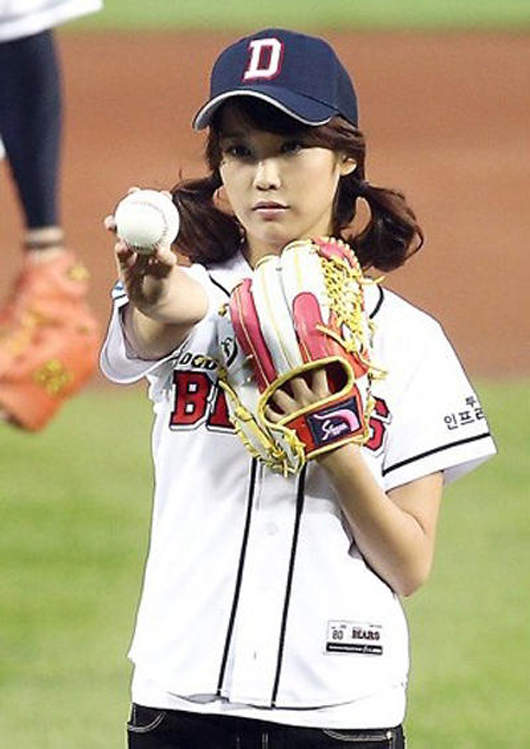 高麗妹之我也來開球一下～