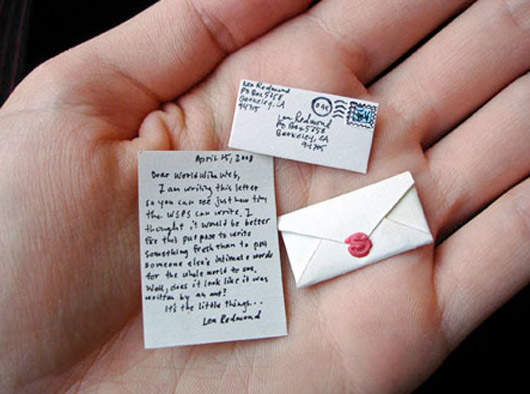 世上最迷你的郵局! 世上最迷你的郵局!