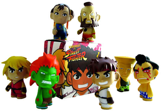 快打旋風Street Fighter x Kidrobot 玩具大廠聯名公仔登登登場！