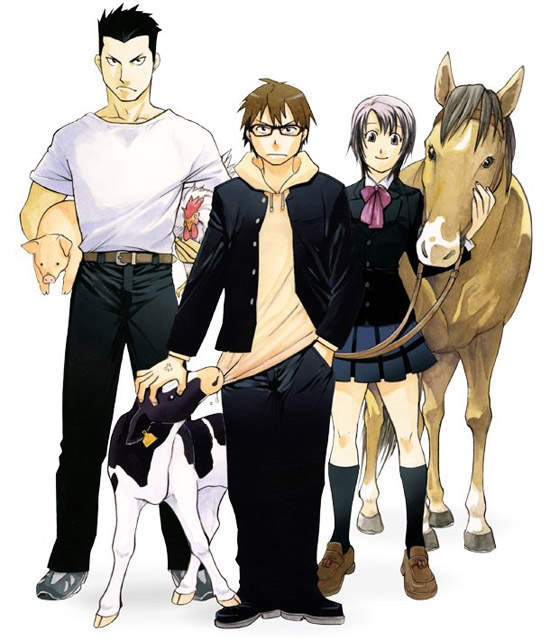 荒川弘新作《銀湯匙》農家學生出頭天