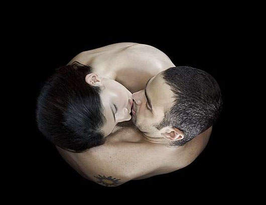 從天堂攝影：攝影師Andy Barter 《Kiss》