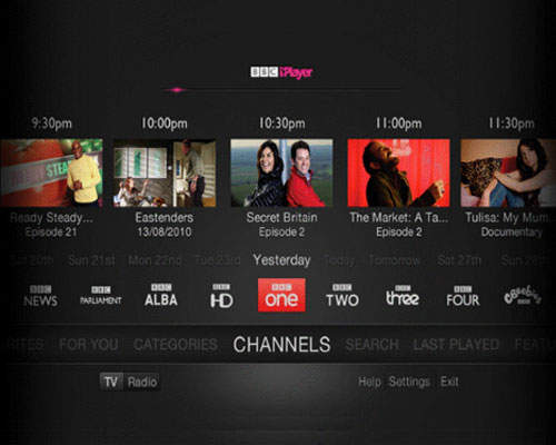 BBC 升級 iPlayer電視  新版面 PS3首先受惠 BBC 升級 iPlayer電視  新版面 PS3首先受惠