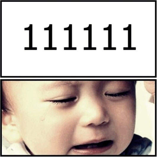 『111111身份證 』熱潮 for 2011年11月11日出生的貝比