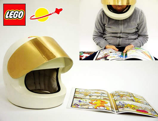 樂高有聲頭盔 看漫畫更生動 樂高有聲頭盔 看漫畫更生動