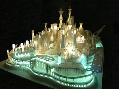 超夢幻海上城堡★竟然全部都是紙雕出來的?!!! 超夢幻海上城堡★竟然全部都是紙雕出來的?!!!