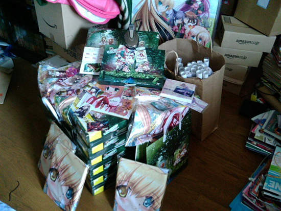 有這麼喜歡嗎?買了20套Rewrite的阿宅 有這麼喜歡嗎?買了20套Rewrite的阿宅