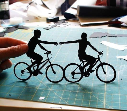 西洋剪紙流 外國人剪出來不一樣的藝術