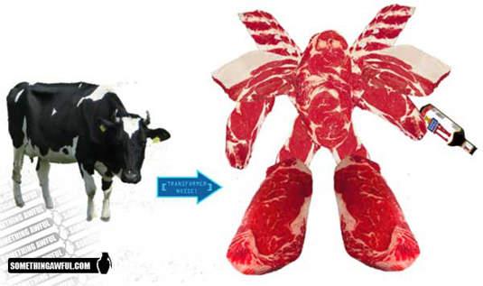 只要有心,萬物皆可是變形金剛! 只要有心,萬物皆可是變形金剛!