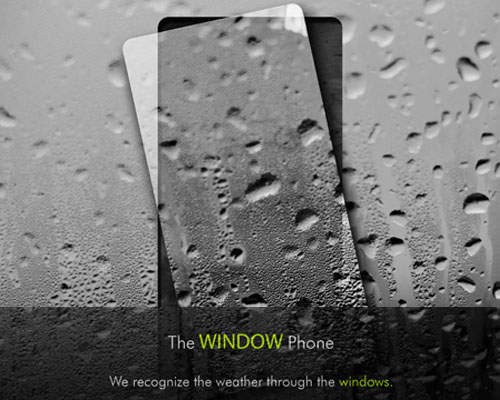 《Window Phone概念機》會下雨會起霧還會出太陽?! 《Window Phone概念機》會下雨會起霧還會出太陽?!